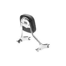 PartzBiz HD 502-2005 - Cobra Tall Detachable Backrest Chrome Sissy Bar Round Pad Indian Chieftain 14-22 PartzBiz HD 502-2005 - Cobra Tall Detachable Backrest Chrome Sissy Bar Round Pad Indian Chieftain 14-22