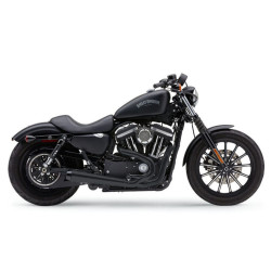 PartzBiz HD 6472B - Cobra Black El Diablo 2 Into 1 2-1 Exhaust Pipe Header 04-13 Harley Sportster XL PartzBiz HD 6472B - Cobra Black El Diablo 2 Into 1 2-1 Exhaust Pipe Header 04-13 Harley Sportster XL