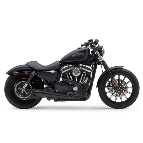 PartzBiz HD: 3446499-Cobra Black El Diablo 2 Into 1 2-1 Exhaust Pipe Header 04-13 Harley Sportster XL PartzBiz HD: 3446499-Cobra Black El Diablo 2 Into 1 2-1 Exhaust Pipe Header 04-13 Harley Sportster XL