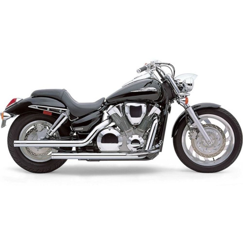 PartzBiz HD: 3446646-Cobra Chrome Dragsters Exhaust Pipes Header 2003-2009 Honda VTX1300C R S T