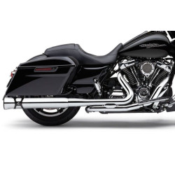 PartzBiz HD 6255DB - Cobra Chrome Pro-Chamber Dual Headers Exhaust Pipes Harley Touring Bagger 17-20 PartzBiz HD 6255DB - Cobra Chrome Pro-Chamber Dual Headers Exhaust Pipes Harley Touring Bagger 17-20