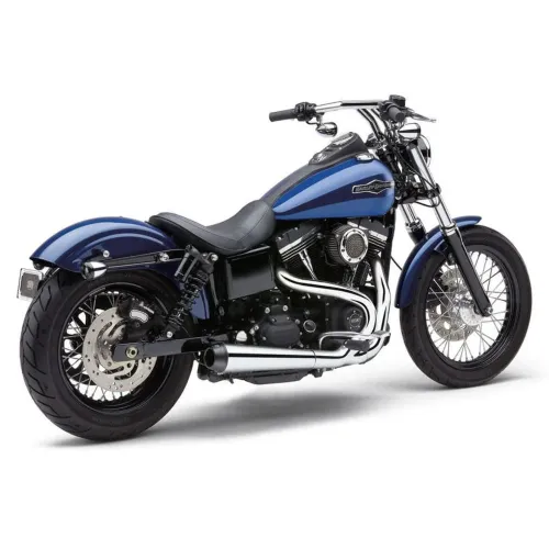 PartzBiz HD: 3447857-Chrome Cobra El Diablo 2 into 1 2-1 Full Exhaust Pipe Header 12-2017 Harley Dyna PartzBiz HD: 3447857-Chrome Cobra El Diablo 2 into 1 2-1 Full Exhaust Pipe Header 12-2017 Harley Dyna