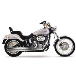 PartzBiz HD 6950T - Cobra Chrome Speedster Longs Exhaust System Pipes 1986-2006 Harley Softail 6950T PartzBiz HD 6950T - Cobra Chrome Speedster Longs Exhaust System Pipes 1986-2006 Harley Softail 6950T