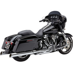 PartzBiz HD 6269 - Cobra Chrome 909 Uppercut Slip On Exhaust Mufflers Harley Touring Bagger 17-20 PartzBiz HD 6269 - Cobra Chrome 909 Uppercut Slip On Exhaust Mufflers Harley Touring Bagger 17-20