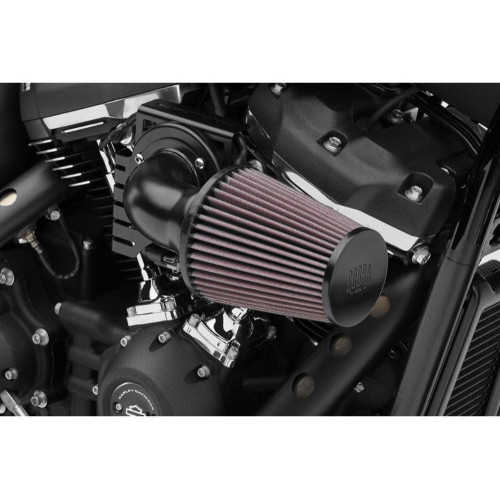 PartzBiz HD: 3448976-Cobra Black Cone Air Intake Cleaner 90 Degree Elbow Harley Sportster 2004-2021 PartzBiz HD: 3448976-Cobra Black Cone Air Intake Cleaner 90 Degree Elbow Harley Sportster 2004-2021