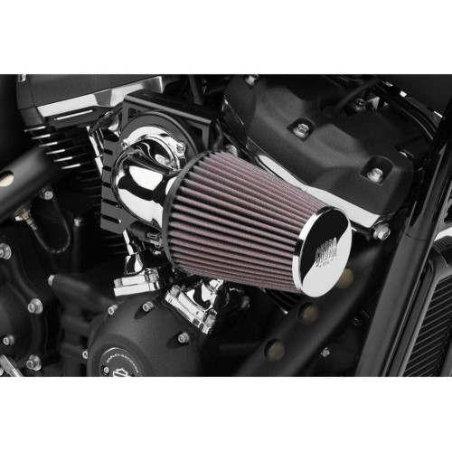 PartzBiz HD: 3449033-Cobra Chrome Cone Air Intake Cleaner 90 Degree Elbow Harley Sportster 2004-2019