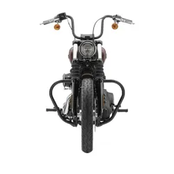 PartzBiz HD 601-2107B - Black Cobra Freeway Engine Crash Guard Bar Harley Softail Low Rider Street Bob