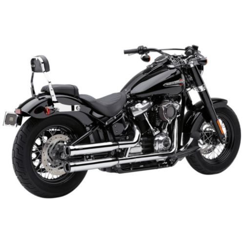 PartzBiz HD: 3475490-Cobra 3” RPT Slip-On Chrome Mufflers Exhaust Pipes 18+ Harley Softail M8 M-Eight PartzBiz HD: 3475490-Cobra 3” RPT Slip-On Chrome Mufflers Exhaust Pipes 18+ Harley Softail M8 M-Eight