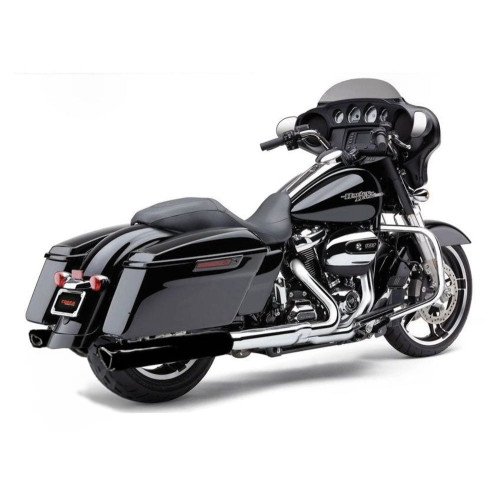 PartzBiz HD: 3446450-Cobra 4” 909 Twins Slip-On Black Mufflers Exhaust 2017 Harley Touring Bagger PartzBiz HD: 3446450-Cobra 4” 909 Twins Slip-On Black Mufflers Exhaust 2017 Harley Touring Bagger