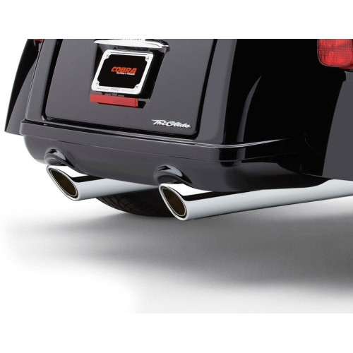 PartzBiz HD: 3448932-Cobra 4” Chrome 909 Series Exhaust Slip-On Mufflers Harley Trike Tri Glide 10-22 PartzBiz HD: 3448932-Cobra 4” Chrome 909 Series Exhaust Slip-On Mufflers Harley Trike Tri Glide 10-22