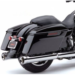 PartzBiz HD 6109 - Cobra 4” Neighbor Hater Slip-On Chrome Mufflers Exhaust 2017+ Harley Touring PartzBiz HD 6109 - Cobra 4” Neighbor Hater Slip-On Chrome Mufflers Exhaust 2017+ Harley Touring