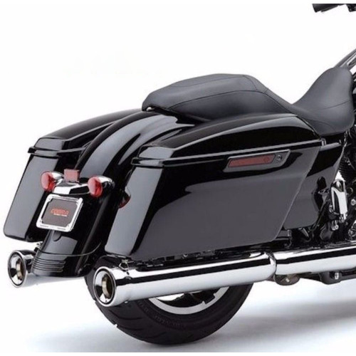 PartzBiz HD: 3446485-Cobra 4” Neighbor Hater Slip-On Chrome Mufflers Exhaust 2017+ Harley Touring PartzBiz HD: 3446485-Cobra 4” Neighbor Hater Slip-On Chrome Mufflers Exhaust 2017+ Harley Touring