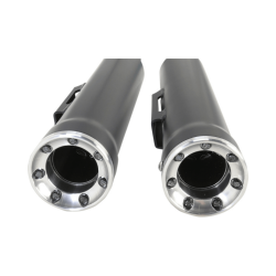 PartzBiz HD 6055B - Cobra Black 3” RPT Slip On Mufflers Exhaust Pipes 91-2017 Dyna FXD FXDB 6055B PartzBiz HD 6055B - Cobra Black 3” RPT Slip On Mufflers Exhaust Pipes 91-2017 Dyna FXD FXDB 6055B