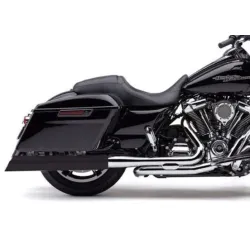 PartzBiz HD 6269RB - Cobra Black 909 Uppercut Slip On Exhaust Mufflers Harley Touring Bagger 17-2021 PartzBiz HD 6269RB - Cobra Black 909 Uppercut Slip On Exhaust Mufflers Harley Touring Bagger 17-2021