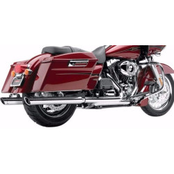 PartzBiz HD 6020 - Cobra Chrome 3” Slash Cut Slip On Mufflers Exhaust Pipes Harley Touring 95-16 PartzBiz HD 6020 - Cobra Chrome 3” Slash Cut Slip On Mufflers Exhaust Pipes Harley Touring 95-16