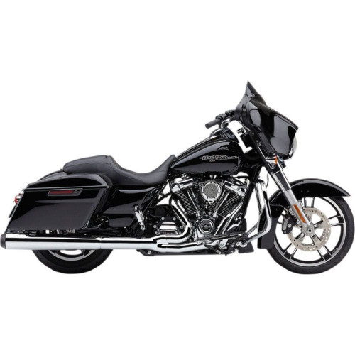 PartzBiz HD: 3449188-Cobra El-Diablo Chrome 2 into 1 2:1 Exhaust System Headers Harley Touring 17-18 PartzBiz HD: 3449188-Cobra El-Diablo Chrome 2 into 1 2:1 Exhaust System Headers Harley Touring 17-18