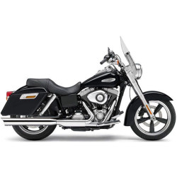 PartzBiz HD 6209 - Cobra Exhaust Slip-On Muffler Scalloped Tip Harley Dyna Switchback FLD 2012-2017 PartzBiz HD 6209 - Cobra Exhaust Slip-On Muffler Scalloped Tip Harley Dyna Switchback FLD 2012-2017