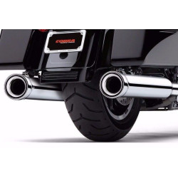 PartzBiz HD 6107 - Cobra NH Neighbor Hater Chrome 4” 4.5” Slip On Mufflers Exhaust Harley Touring PartzBiz HD 6107 - Cobra NH Neighbor Hater Chrome 4” 4.5” Slip On Mufflers Exhaust Harley Touring