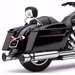 PartzBiz HD 6218 - Cobra Race Pro Chrome 4-4.5” Exhaust Pipe Slip On Mufflers Harley Touring Bagger PartzBiz HD 6218 - Cobra Race Pro Chrome 4-4.5” Exhaust Pipe Slip On Mufflers Harley Touring Bagger