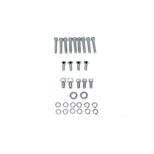 PartzBiz HD: 3492778-Colony Primary Cover Allen Screw Kit Set Polished Harley FL FX 70-84