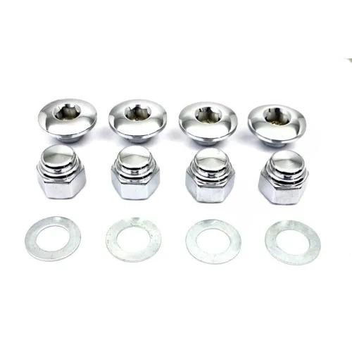 PartzBiz HD: 3446040-Chrome Rocker กล่อง End Cap Nut Shaft Hex Harley Ironhead Sportster Shovelhead XL PartzBiz HD: 3446040-Chrome Rocker กล่อง End Cap Nut Shaft Hex Harley Ironhead Sportster Shovelhead XL