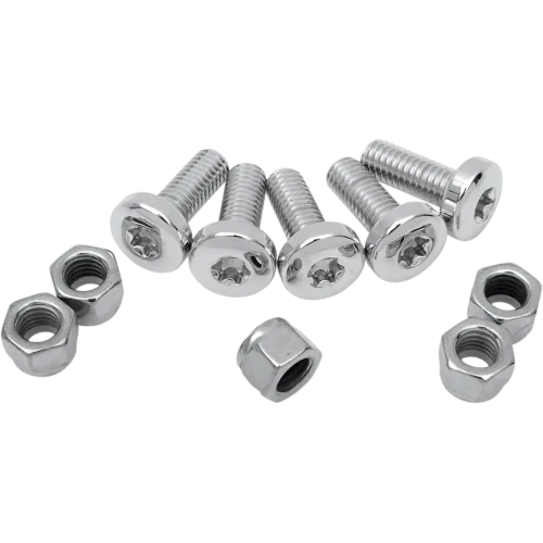 PartzBiz HD: 3449237-Colony Chrome Rear Rotor Mounting Hardware Kit Bolts 1992-1999 Harley Big Twin PartzBiz HD: 3449237-Colony Chrome Rear Rotor Mounting Hardware Kit Bolts 1992-1999 Harley Big Twin