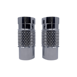 PartzBiz HD C3014-C - Covingtons Diamondback Fork Leg Bells Chrome Aluminum Pair Harley Touring 14-22 PartzBiz HD C3014-C - Covingtons Diamondback Fork Leg Bells Chrome Aluminum Pair Harley Touring 14-22