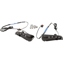 PartzBiz HD C1300-B - Covingtons Dimpled Front Turn Signal Assembly Set Black 2015+ Harley Road Glide PartzBiz HD C1300-B - Covingtons Dimpled Front Turn Signal Assembly Set Black 2015+ Harley Road Glide