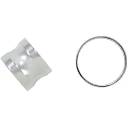 PartzBiz HD C0008-C - Covingtons Front Axle Spacer Kit Pair Set ABS Chrome 1” Harley Touring 2008+ PartzBiz HD C0008-C - Covingtons Front Axle Spacer Kit Pair Set ABS Chrome 1” Harley Touring 2008+