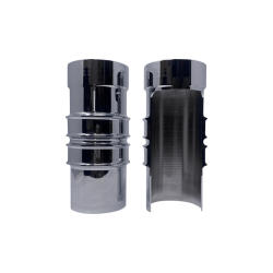 PartzBiz HD C1816-C - Covingtons Ripper Fat Fork Leg Bells Chrome Aluminum Pair Harley Touring 14-22 PartzBiz HD C1816-C - Covingtons Ripper Fat Fork Leg Bells Chrome Aluminum Pair Harley Touring 14-22