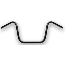 PartzBiz HD 602224 - Santee Satin Black Dimpled 12” Rise Ape Hanger Handlebars Harley Sportster Dyna PartzBiz HD 602224 - Santee Satin Black Dimpled 12” Rise Ape Hanger Handlebars Harley Sportster Dyna