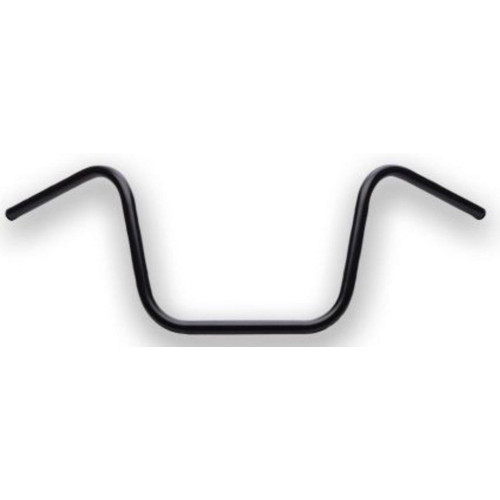 PartzBiz HD: 3459132-Santee Satin Black Dimpled 12” Rise Ape Hanger Handlebars Harley Sportster Dyna PartzBiz HD: 3459132-Santee Satin Black Dimpled 12” Rise Ape Hanger Handlebars Harley Sportster Dyna