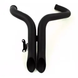 PartzBiz HD 651046 - Black 1-3/4” 1.75 LAF Drag Pipes Exhaust Harley Softail 2012-2017 Chopper 12mm PartzBiz HD 651046 - Black 1-3/4” 1.75 LAF Drag Pipes Exhaust Harley Softail 2012-2017 Chopper 12mm
