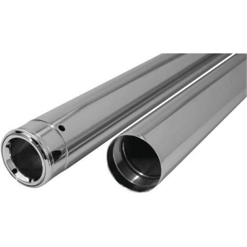 PartzBiz HD: 3482406-Custom Cycle Chrome Fork Tubes 28-1/2” 49mm OE +4 Harley Sportster XL 16-22
