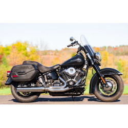 PartzBiz HD 634Z-32B - D&D 2:1 Chrome Fat Cat ระบบท่อไอเสียหลังตรง Harley M8 Softail 2018+ PartzBiz HD 634Z-32B - D&D 2:1 Chrome Fat Cat ระบบท่อไอเสียหลังตรง Harley M8 Softail 2018+