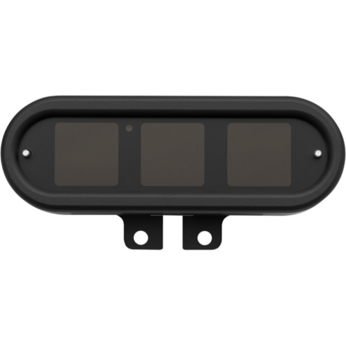 PartzBiz HD: 3490222-Dakota Digital MLX-9000 Gauge Oval Speedometer Auto สีดำ Harley Big Twin 04-13