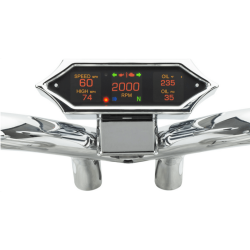 PartzBiz HD MLX-9214 - Dakota Digital MLX-9000 เกจวัดความเร็วแบบมีหนามแหลม Chrome Auto Harley Big Twin 14+ PartzBiz HD MLX-9214 - Dakota Digital MLX-9000 เกจวัดความเร็วแบบมีหนามแหลม Chrome Auto Harley Big Twin 14+