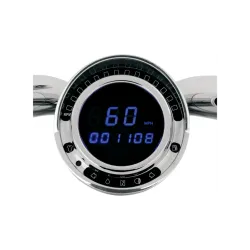 PartzBiz HD BD-140 - Dakota Digital Custom Blue LED Direct Plug In Speedometer รถจักรยานยนต์สุนัขตัวใหญ่ PartzBiz HD BD-140 - Dakota Digital Custom Blue LED Direct Plug In Speedometer รถจักรยานยนต์สุนัขตัวใหญ่
