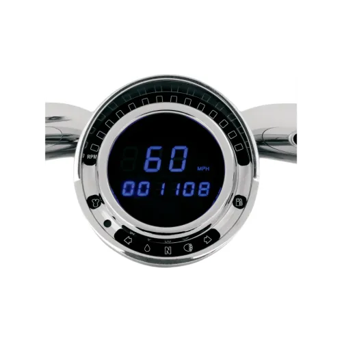 PartzBiz HD: 3449899-Dakota Digital Custom Blue LED Direct Plug In Speedometer รถจักรยานยนต์สุนัขตัวใหญ่ PartzBiz HD: 3449899-Dakota Digital Custom Blue LED Direct Plug In Speedometer รถจักรยานยนต์สุนัขตัวใหญ่