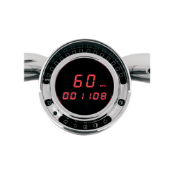 PartzBiz HD BD-140-R - Dakota Digital Custom Red LED ปลั๊กโดยตรงใน MPH Speedometer Big Dog Harley PartzBiz HD BD-140-R - Dakota Digital Custom Red LED ปลั๊กโดยตรงใน MPH Speedometer Big Dog Harley