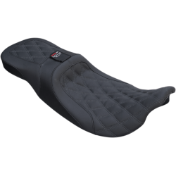 PartzBiz HD 21-420DIAAIR - Danny Grey Airhawk Weekday 2 Up XL ที่นั่งผู้โดยสารคนขับ Harley Touring 08-21 PartzBiz HD 21-420DIAAIR - Danny Grey Airhawk Weekday 2 Up XL ที่นั่งผู้โดยสารคนขับ Harley Touring 08-21