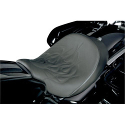 PartzBiz HD 0801-0412 - Danny Grey Speed Cradle Solo Flamed Seat สีดำ 08-19 Harley Touring Bagger PartzBiz HD 0801-0412 - Danny Grey Speed Cradle Solo Flamed Seat สีดำ 08-19 Harley Touring Bagger