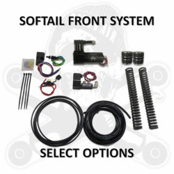 PartzBiz HD DA-HSTF01 - Dirty Air 41mm Front Fork Air Ride Suspension Kit 1989-2017 Harley Softail Dyna PartzBiz HD DA-HSTF01 - Dirty Air 41mm Front Fork Air Ride Suspension Kit 1989-2017 Harley Softail Dyna