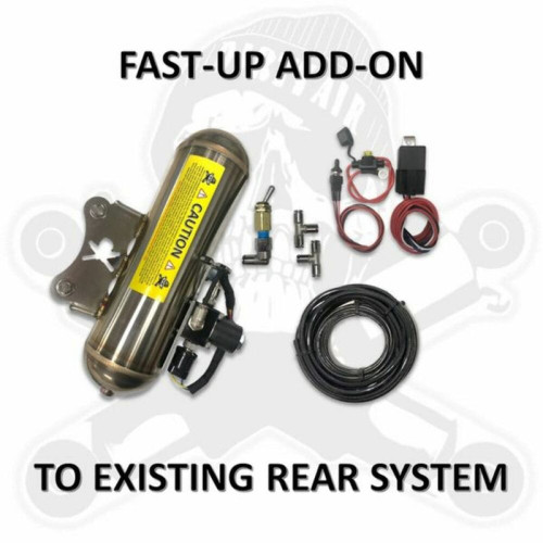 PartzBiz HD: 3485557-Dirty Air Fast Up Rear Add On Tank Air Ride Shocks Suspension Kit Harley Touring PartzBiz HD: 3485557-Dirty Air Fast Up Rear Add On Tank Air Ride Shocks Suspension Kit Harley Touring
