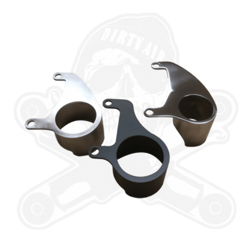 PartzBiz HD: 3491494-Dirty Air Gauge Bracket ฝาครอบวาล์ว Rocker Box Mount สีดำ Harley Touring 99+