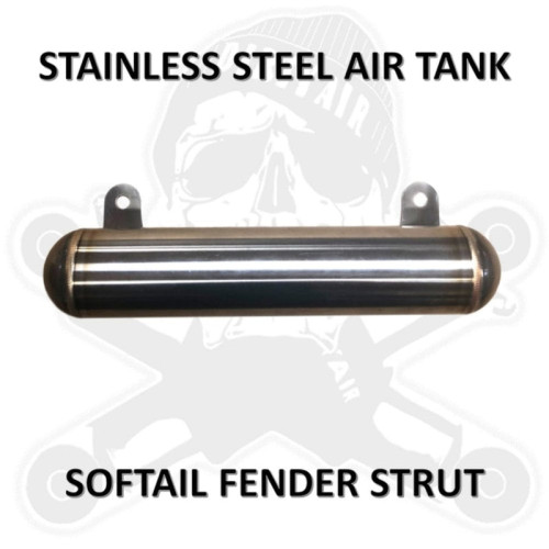 PartzBiz HD: 3491443-Dirty Air Softail Fender Strut ถังสแตนเลสด้านหลัง Harley Softail