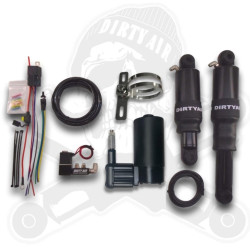 PartzBiz HD DA-HTR01 - Dirty Air Harley Touring Bagger ชุดโช๊คหลัง Air Ride Shocks แพ็คเกจ 80+ PartzBiz HD DA-HTR01 - Dirty Air Harley Touring Bagger ชุดโช๊คหลัง Air Ride Shocks แพ็คเกจ 80+