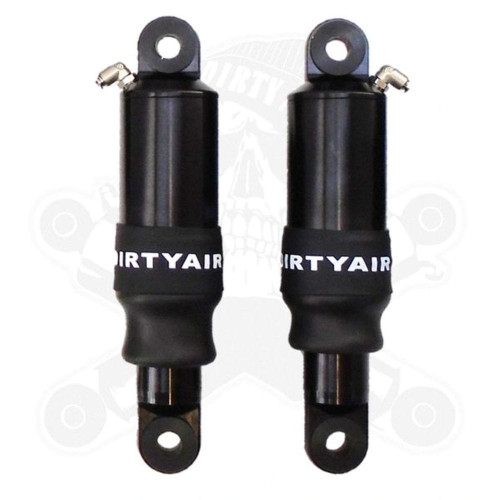 PartzBiz HD: 3462440-Dirty Air Raw อลูมิเนียมด้านหลัง Air Ride Shocks ระบบกันสะเทือนคู่ Harley Sportster XL PartzBiz HD: 3462440-Dirty Air Raw อลูมิเนียมด้านหลัง Air Ride Shocks ระบบกันสะเทือนคู่ Harley Sportster XL