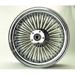 PartzBiz HD MS16561642A - 16 X 5.5 52 Fat Mammoth Spoke Rear Wheel Rim 2009+ Harley Touring Cush Drive ABS PartzBiz HD MS16561642A - 16 X 5.5 52 Fat Mammoth Spoke Rear Wheel Rim 2009+ Harley Touring Cush Drive ABS