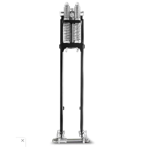 PartzBiz HD: 3485914-24” DNA 2” Over Black Narrow Glide Springer Front End Kit Harley Chopper Bobber